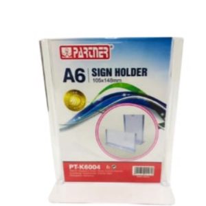 PARTNER A6 ACRYLIC T STAND VERTICAL