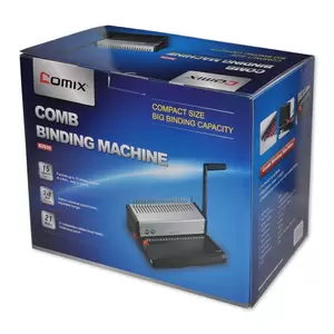Comix Comb Binding Machine, 450 Sheets, A4 Size - LXBDB2935