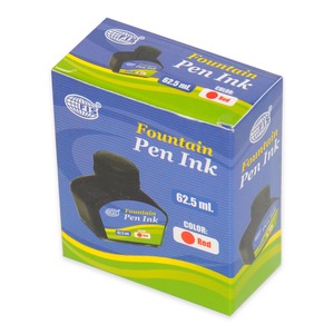 FIS Fountain Pen Inks 62.5 ml, Red Color - FSIK020PRE