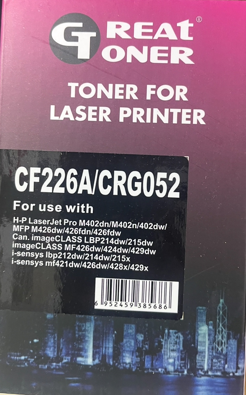 HP 26a CAMPATIBLE (GT) TONER