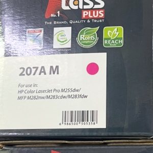 HP 207A CAMPATIBLE TONER (Tass plus) SET OF 4 COLORS (NLQCK ,CYAN, YELLOW, MAGENTA )